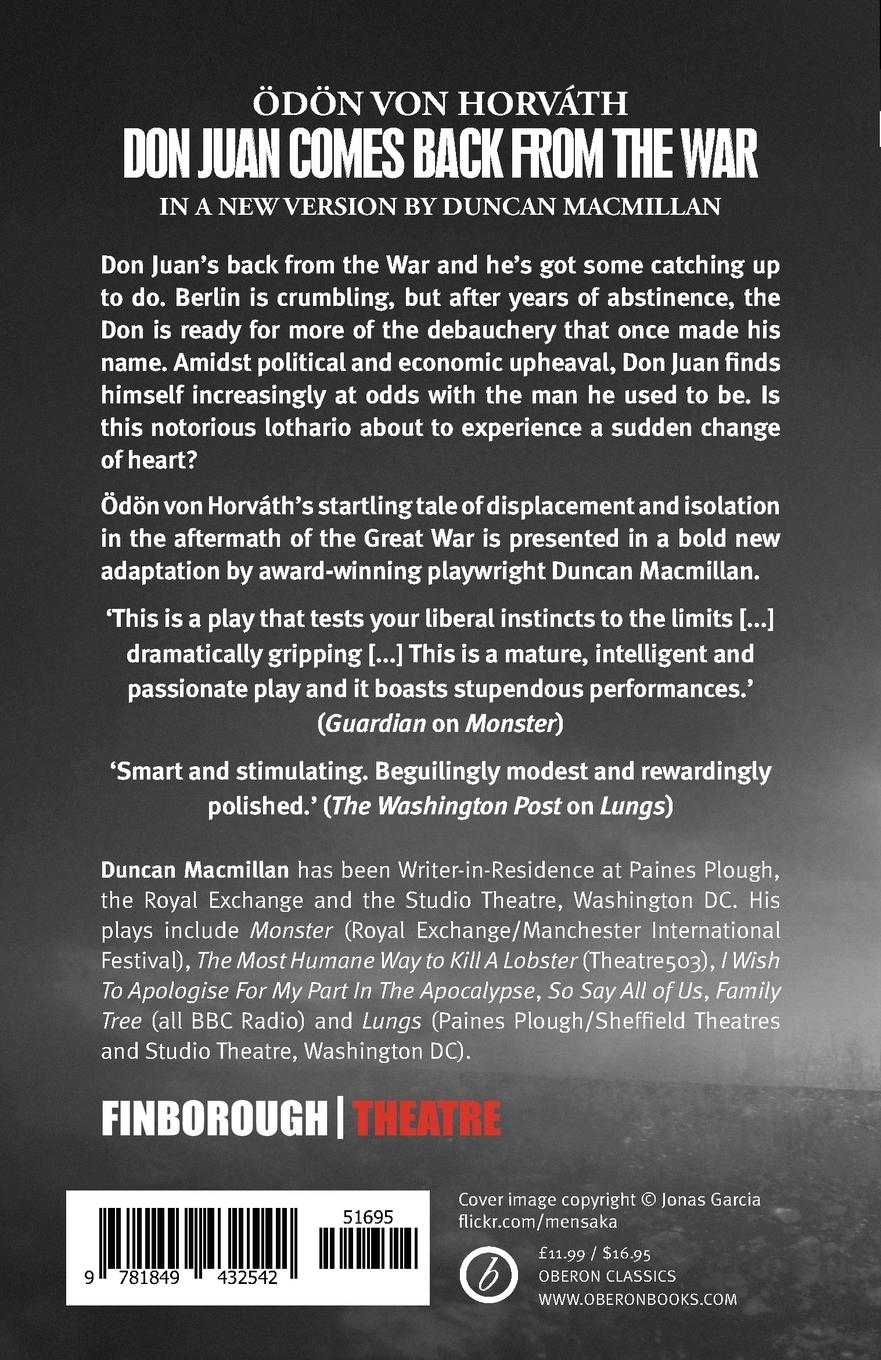 Rückseitencover Don Juan Comes Back from the War