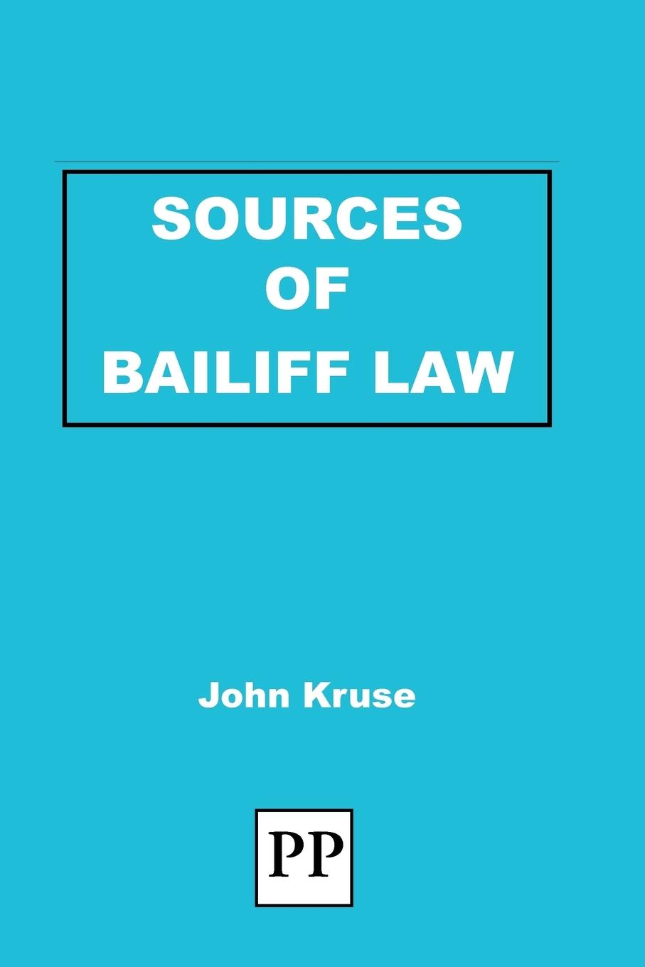 Vorderes Coverbild Sources of Bailiff Law