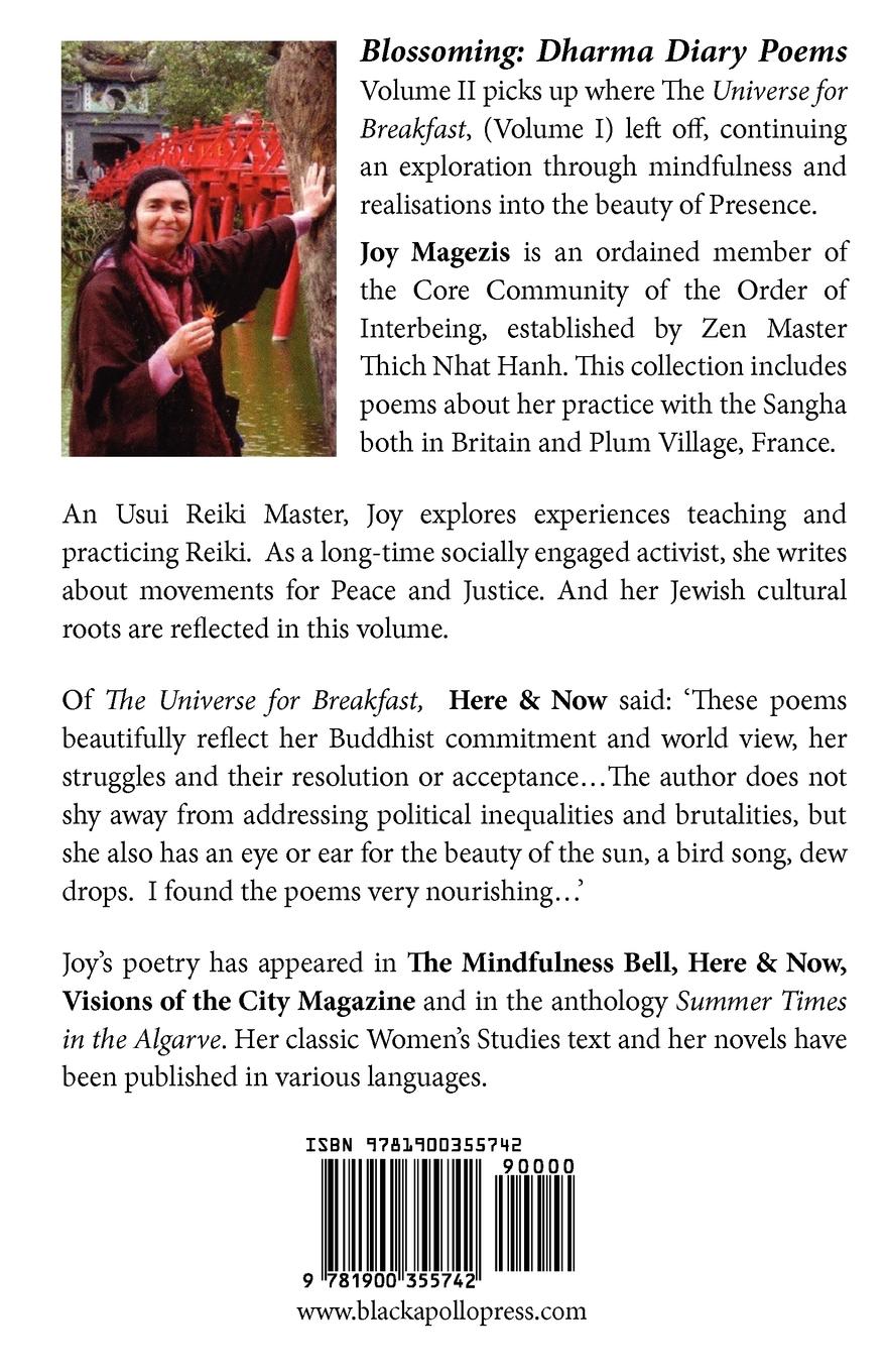 Rückseitencover Blossoming: Dharma Diary Poems Volume II