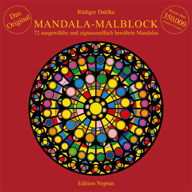 Vorderes Coverbild Mandala-Malblock