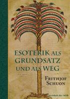 Vorderes Coverbild Esoterik als Grundsatz und als Weg