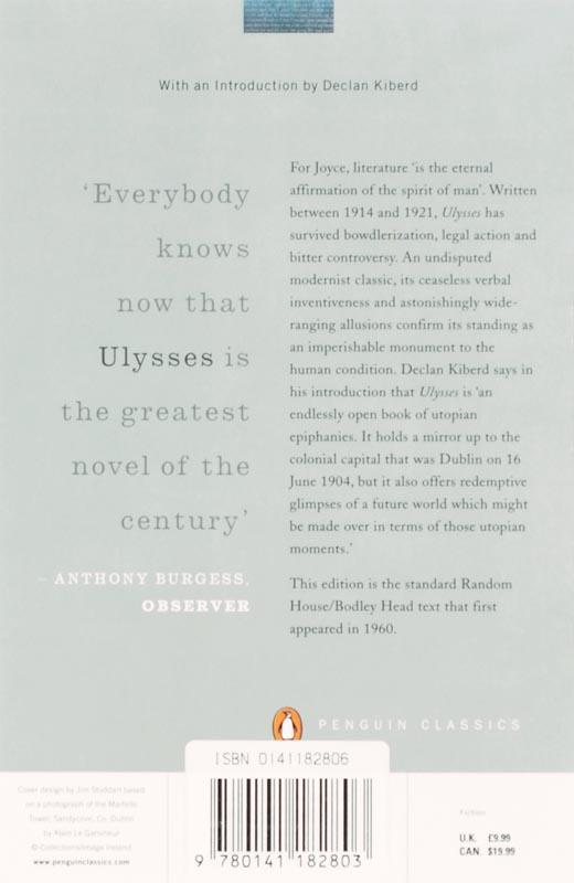 Rückseitencover Ulysses