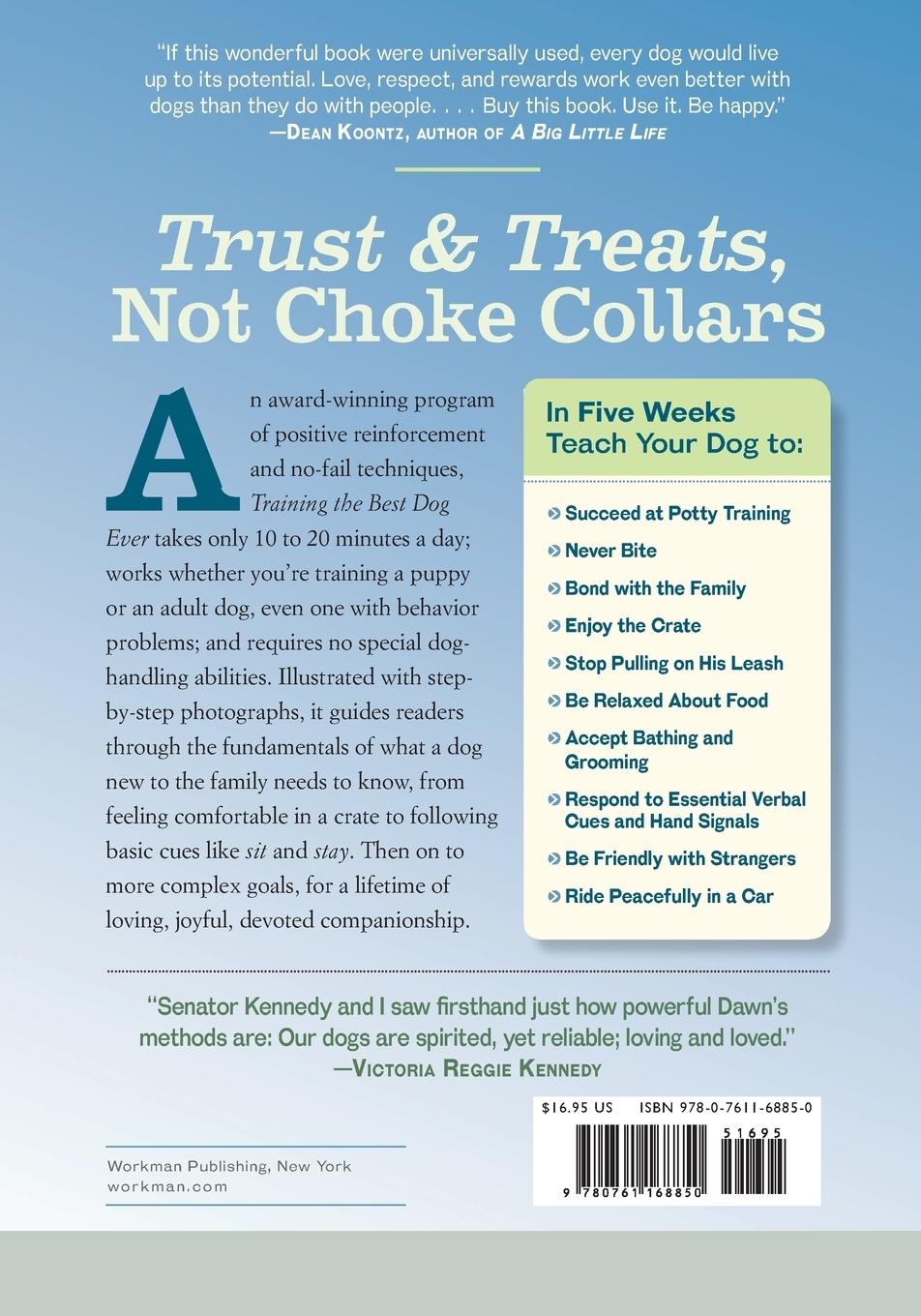 Rückseitencover Training the Best Dog Ever