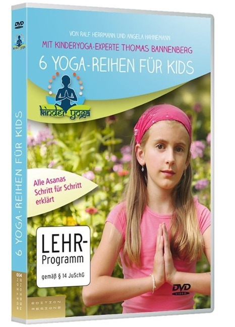 Vorderes Coverbild 6 Yoga-Reihen auf DVD