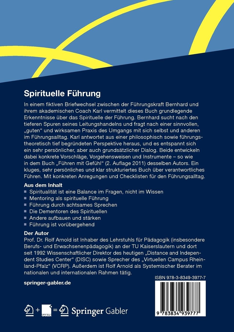 Rückseitencover Spirituelle Führung