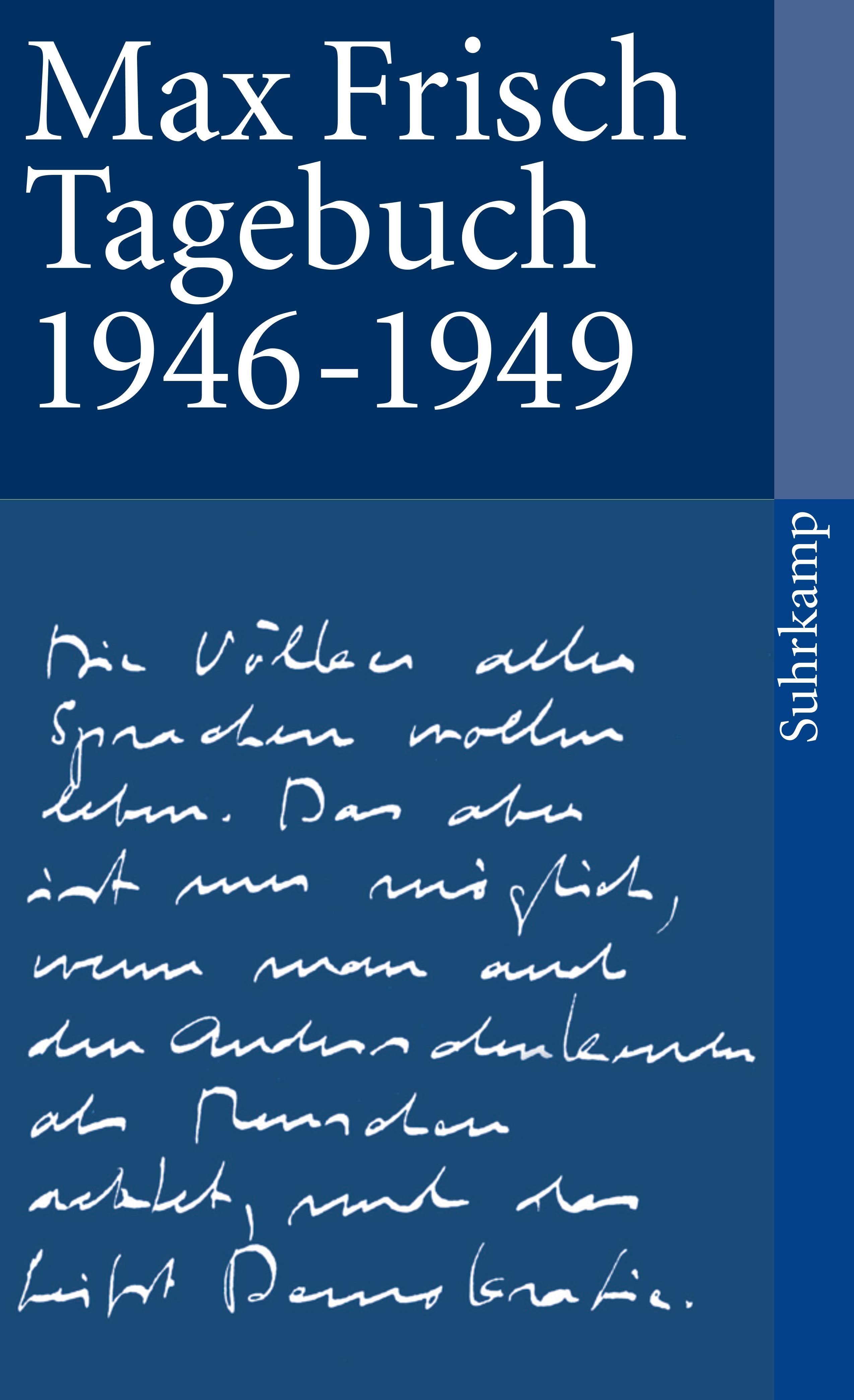 Vorderes Coverbild Tagebuch 1946-1949