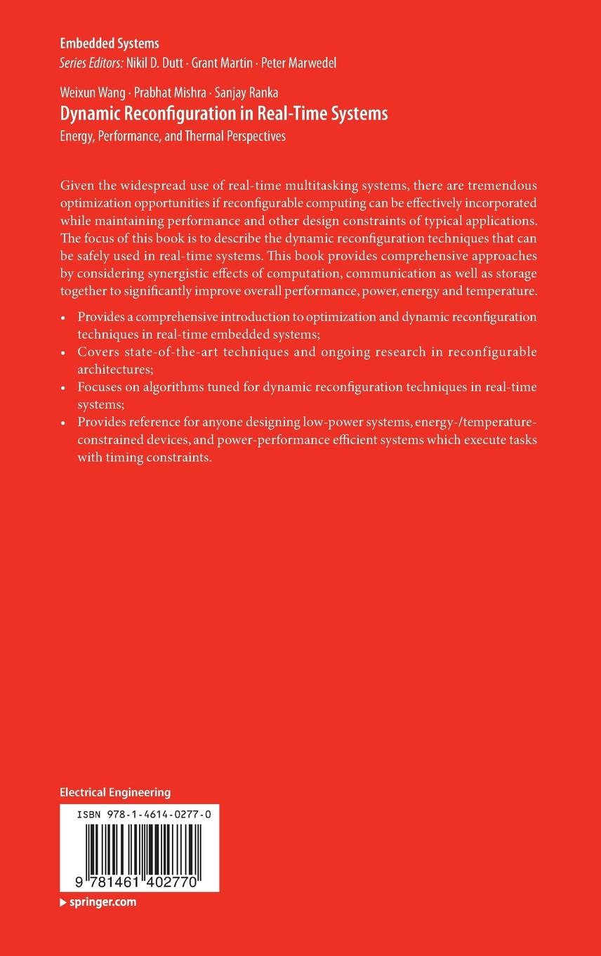 Rückseitencover Dynamic Reconfiguration in Real-Time Systems