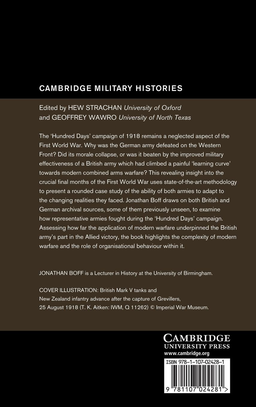 Rückseitencover Winning and Losing on the Western Front