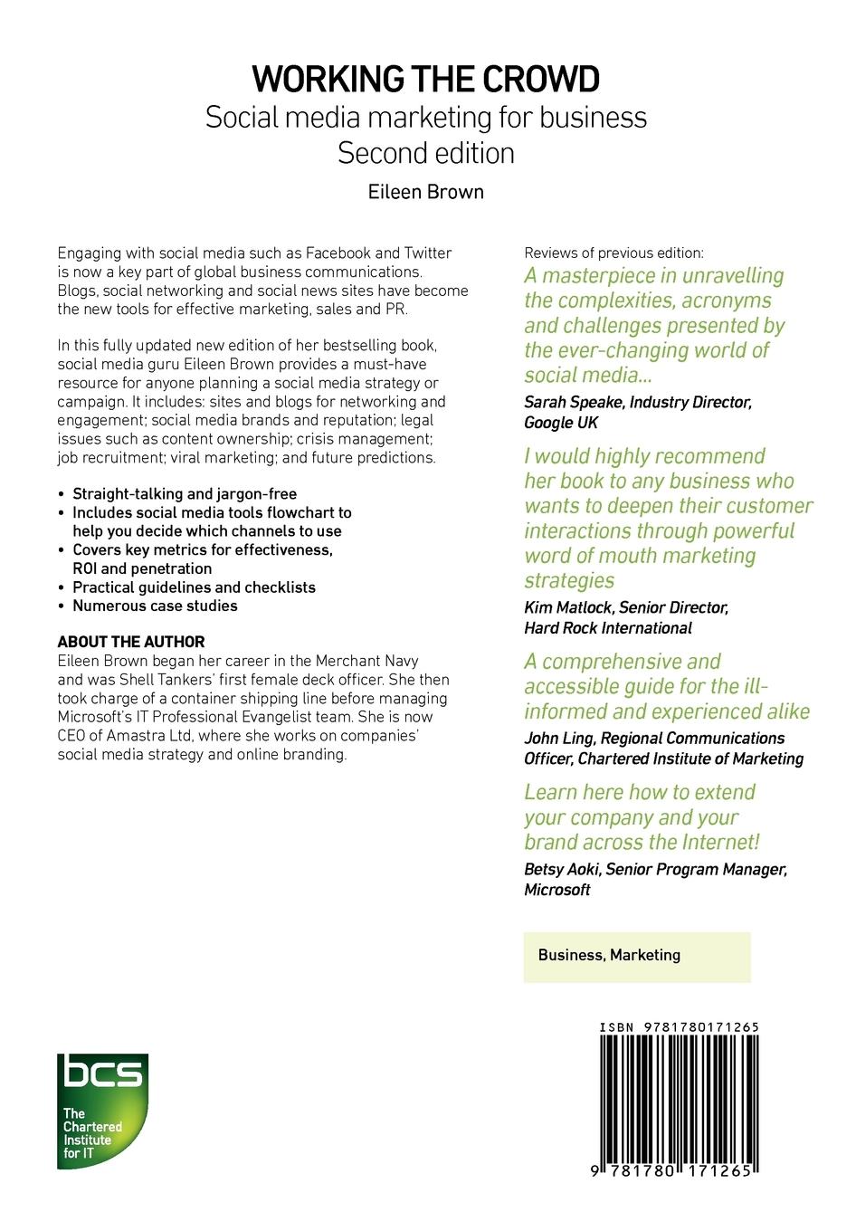 Rückseitencover Working the Crowd