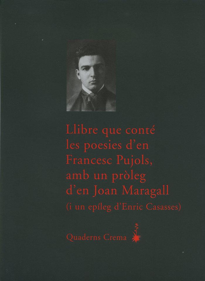 Vorderes Coverbild Llibre de conté les poesies d'en Francesc Pujols