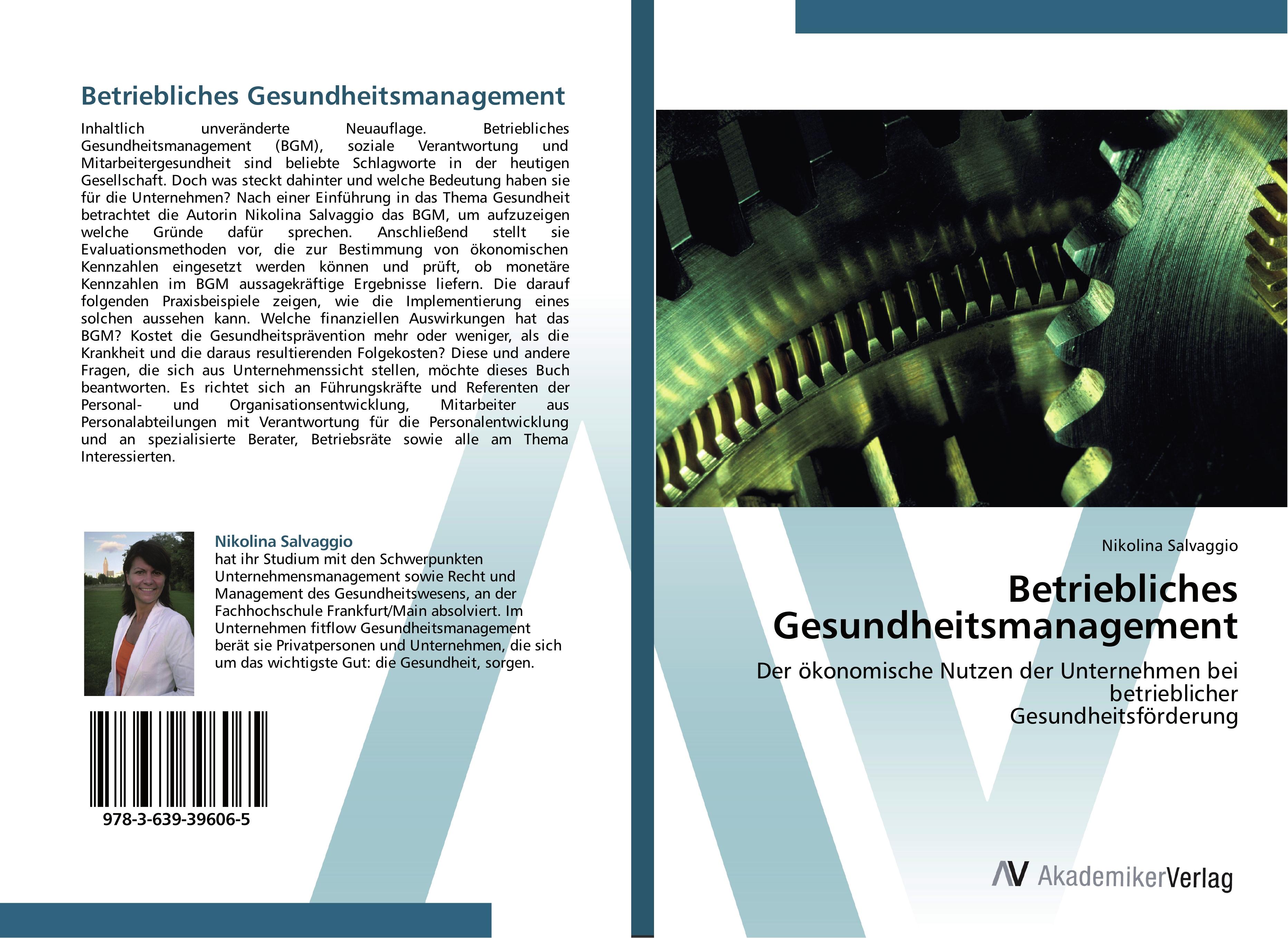 Vorderes Coverbild Betriebliches Gesundheitsmanagement