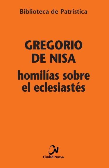 Vorderes Coverbild Homilías sobre el Eclesiastés