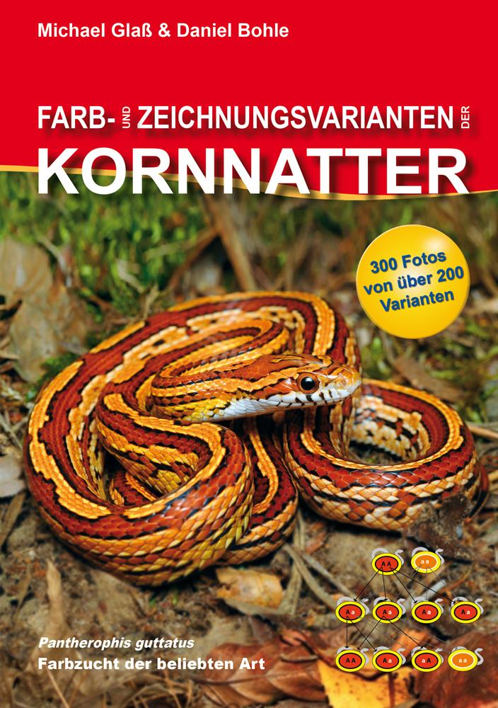 Vorderes Coverbild Farb- und Zeichnungsvarianten der Kornnatter