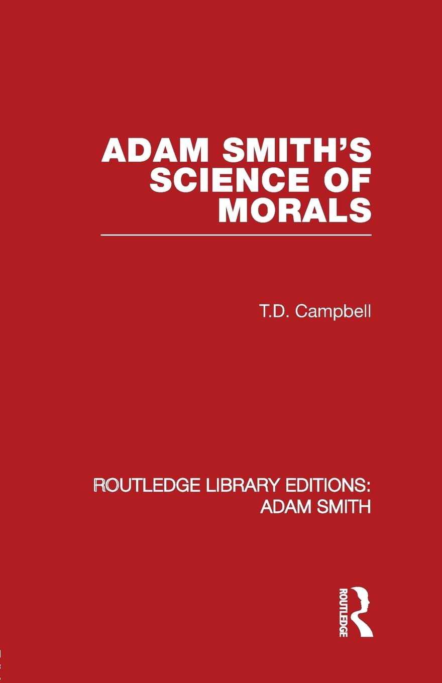 Vorderes Coverbild Adam Smith's Science of Morals