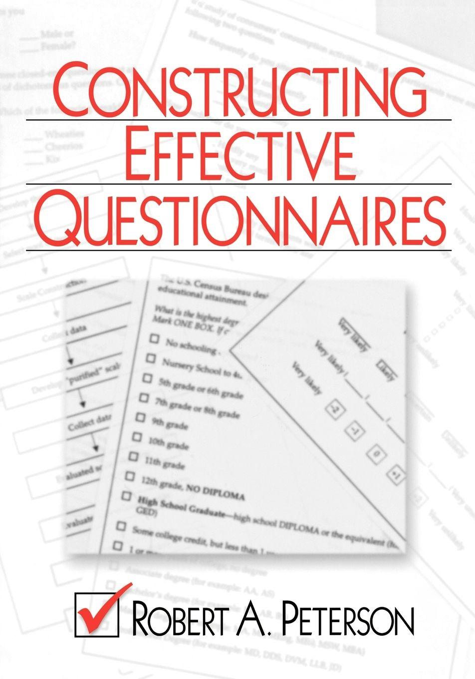 Vorderes Coverbild Constructing Effective Questionnaires