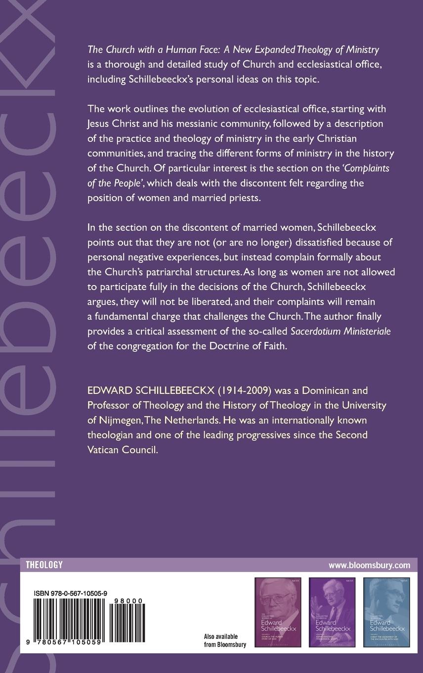 Rückseitencover The Collected Works of Edward Schillebeeckx Volume 9