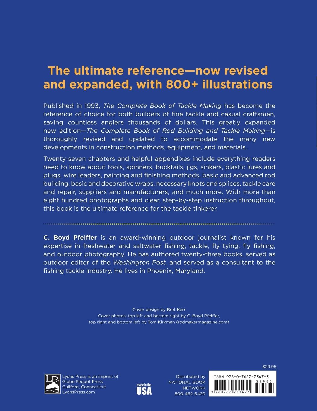 Rückseitencover Complete Book of Rod Building and Tackle Making