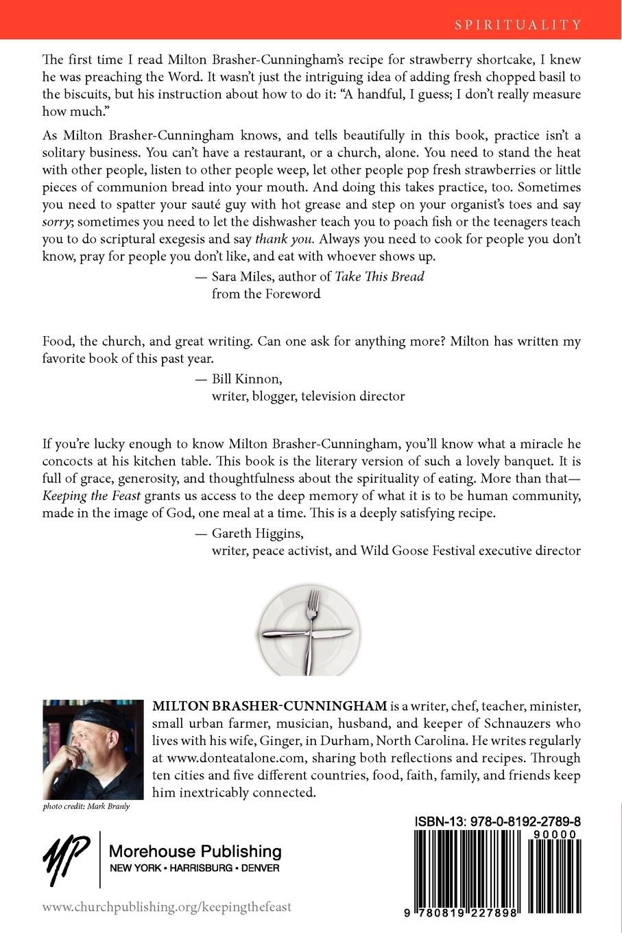 Rückseitencover Keeping the Feast