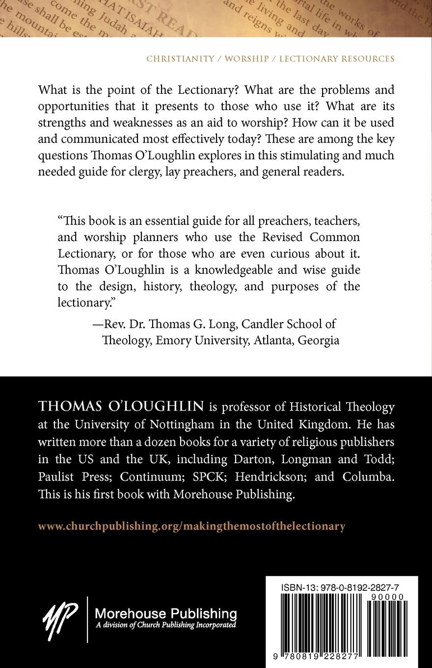Rückseitencover Making the Most of the Lectionary