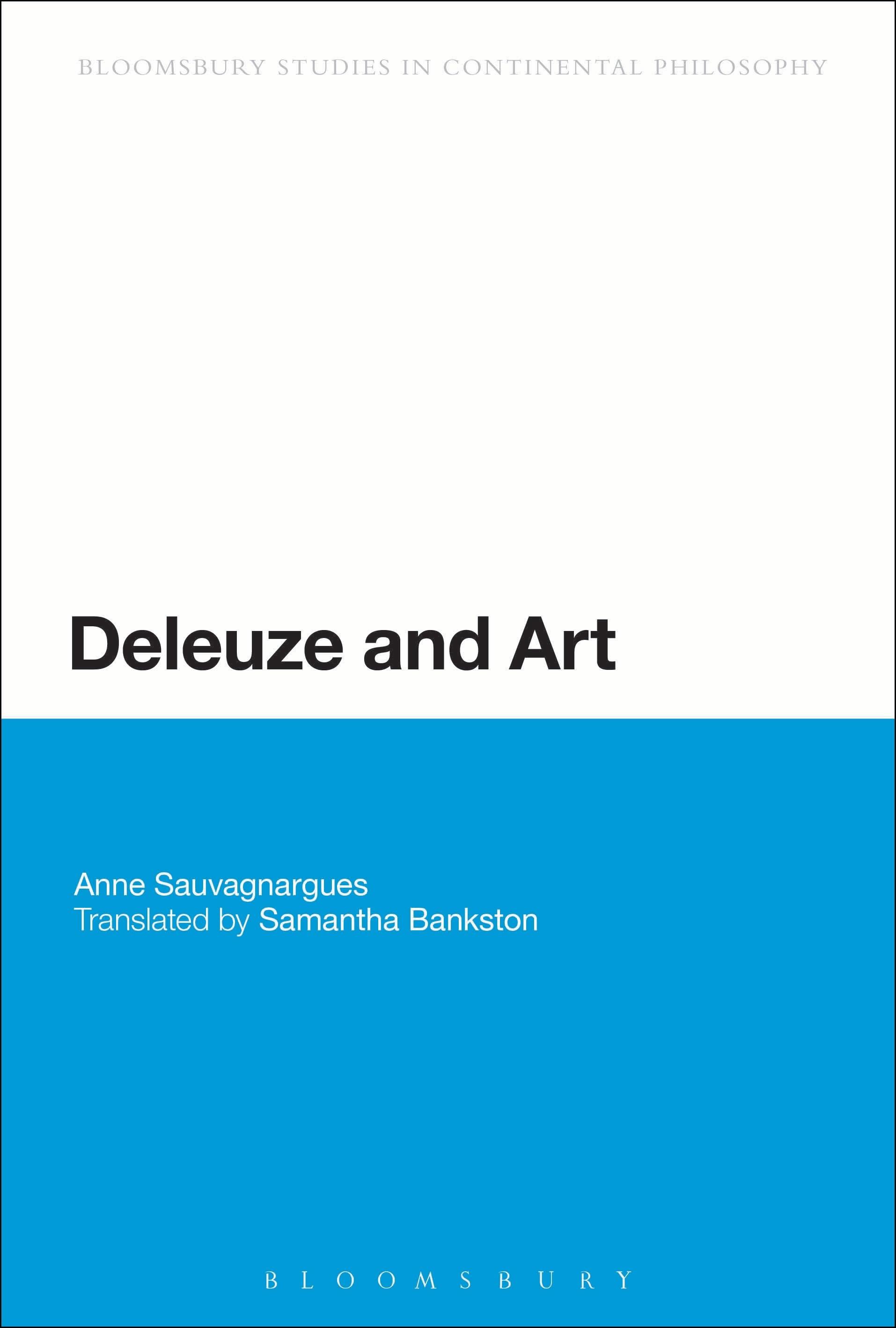 Vorderes Coverbild Deleuze and Art