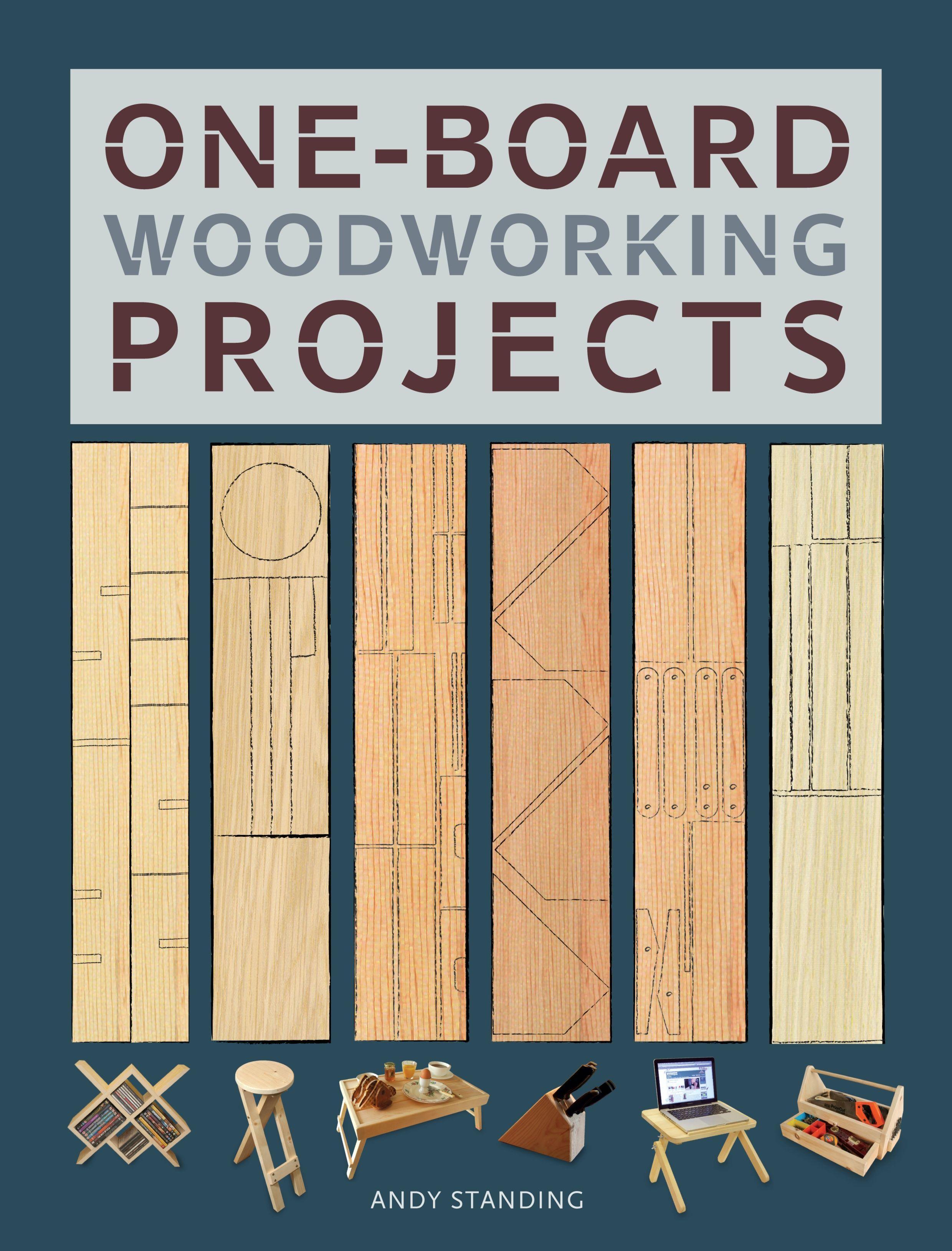 Vorderes Coverbild One-Board Woodworking Projects