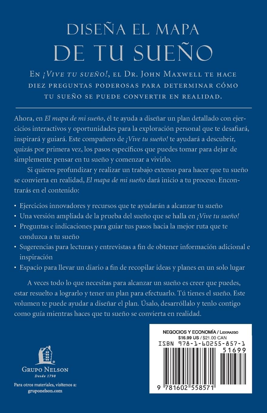 Rückseitencover El Mapa de Mi Sue¿¿o = My Dream Map