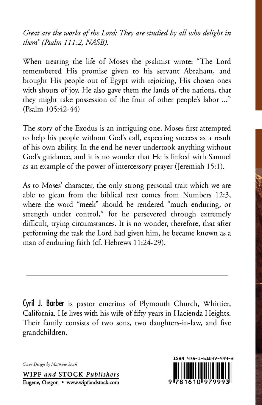 Rückseitencover Moses