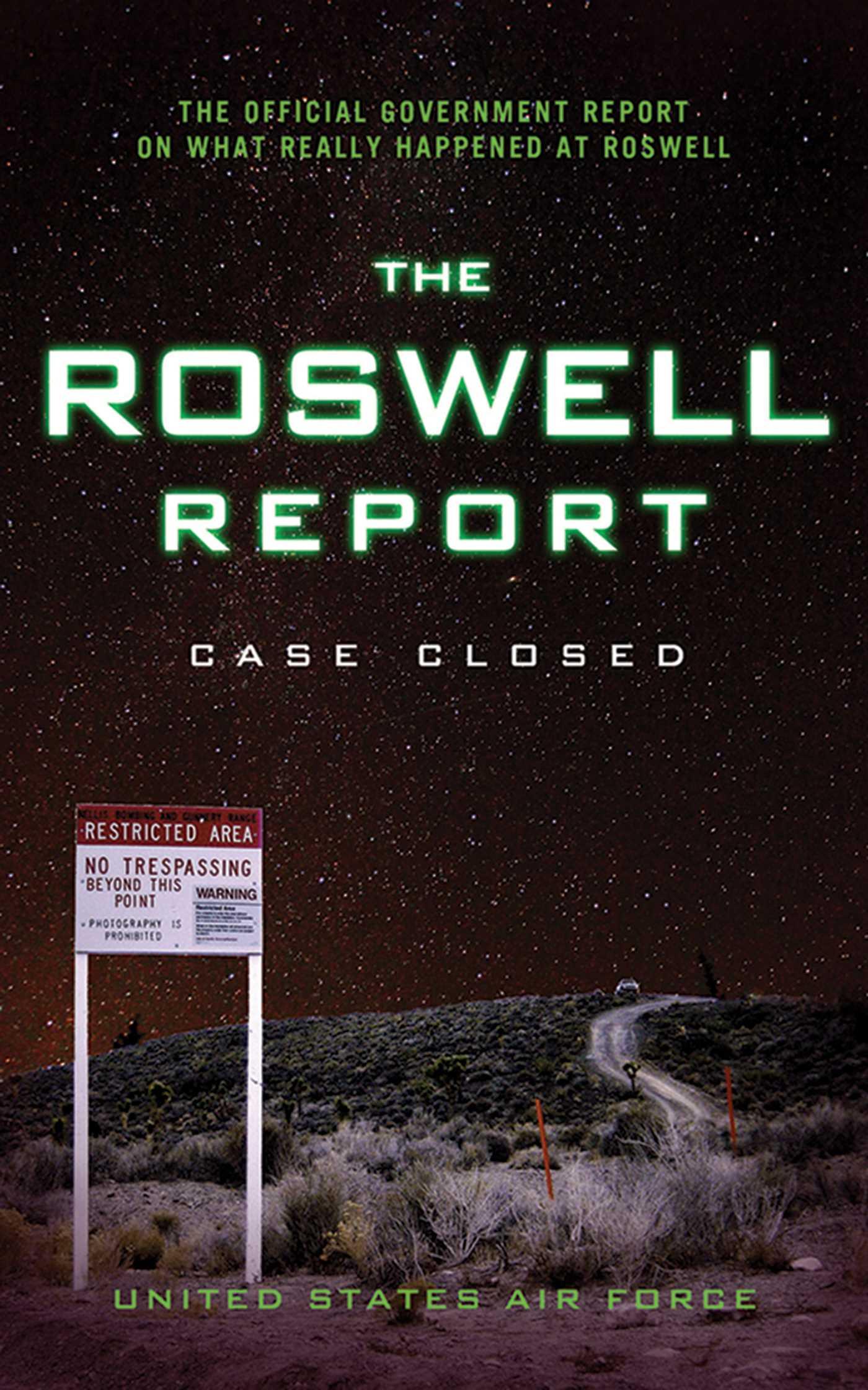 Vorderes Coverbild The Roswell Report