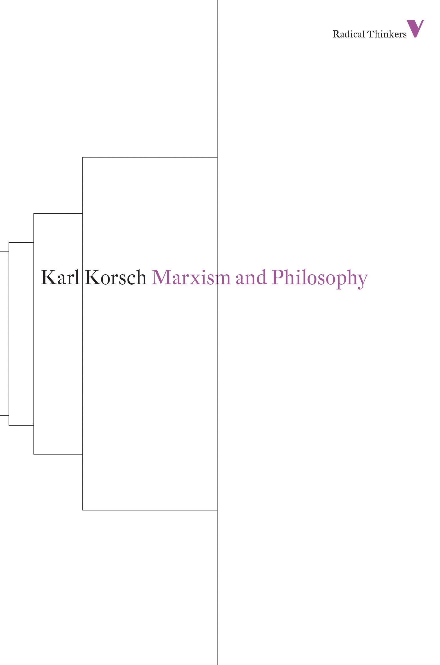 Vorderes Coverbild Marxism and Philosophy