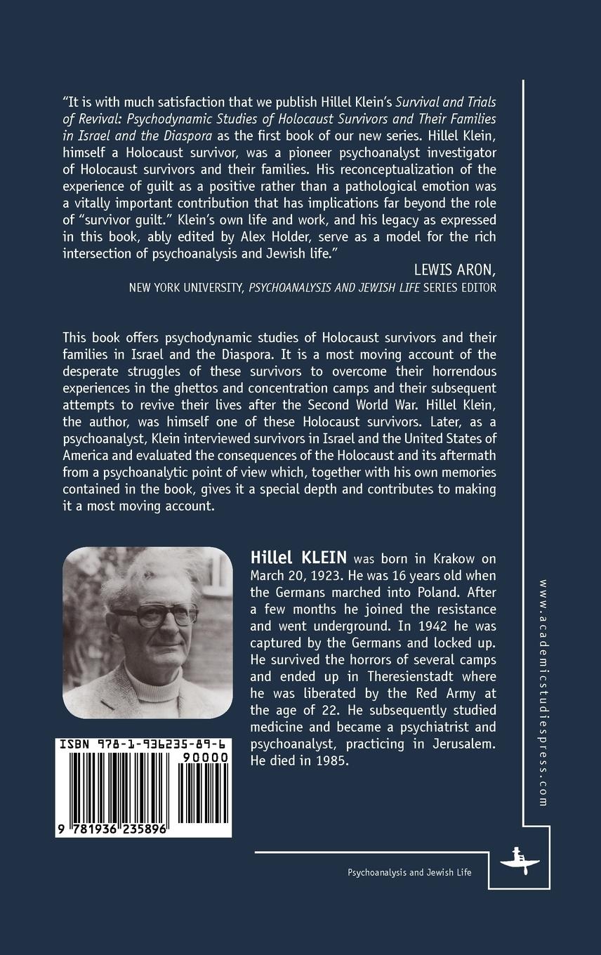 Rückseitencover Survival and Trials of Revival