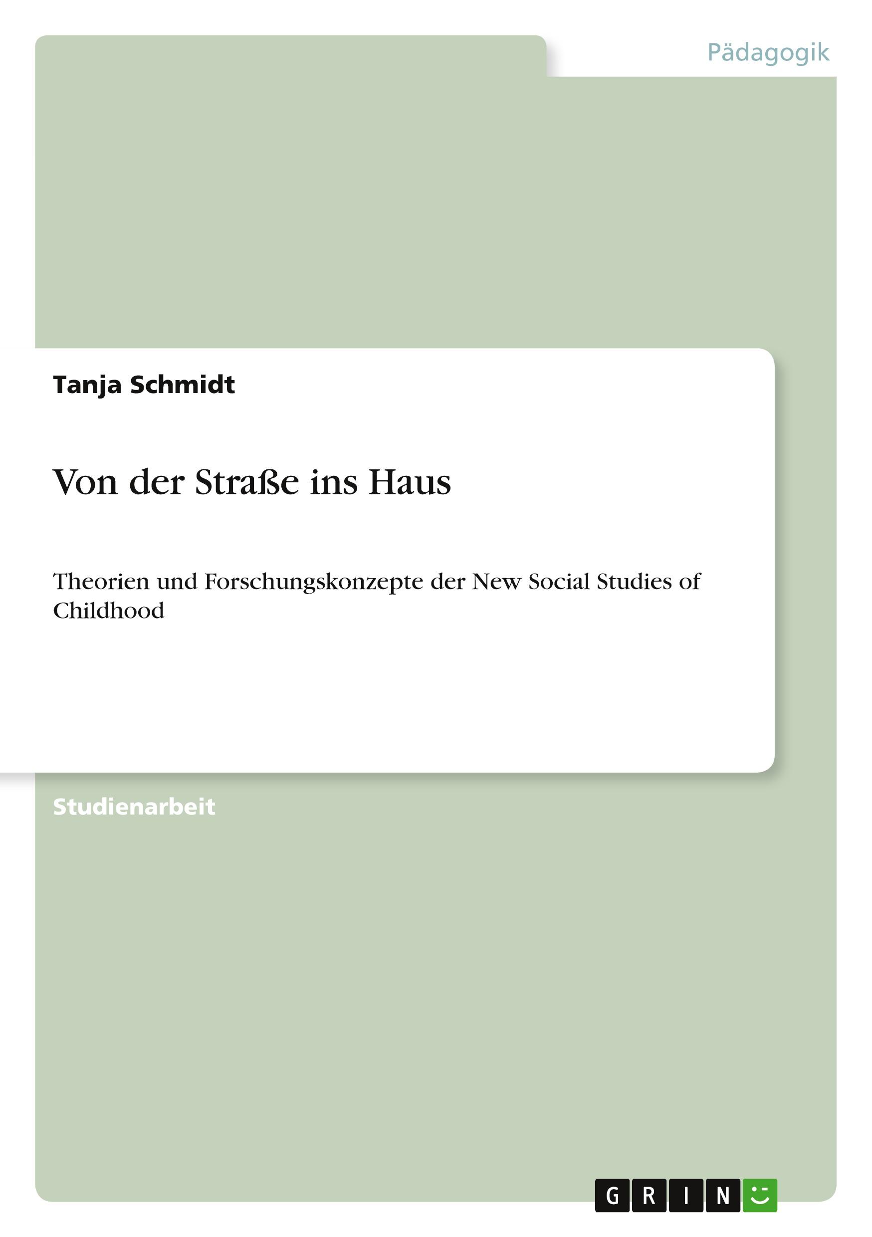 Vorderes Coverbild Von der Straße ins Haus