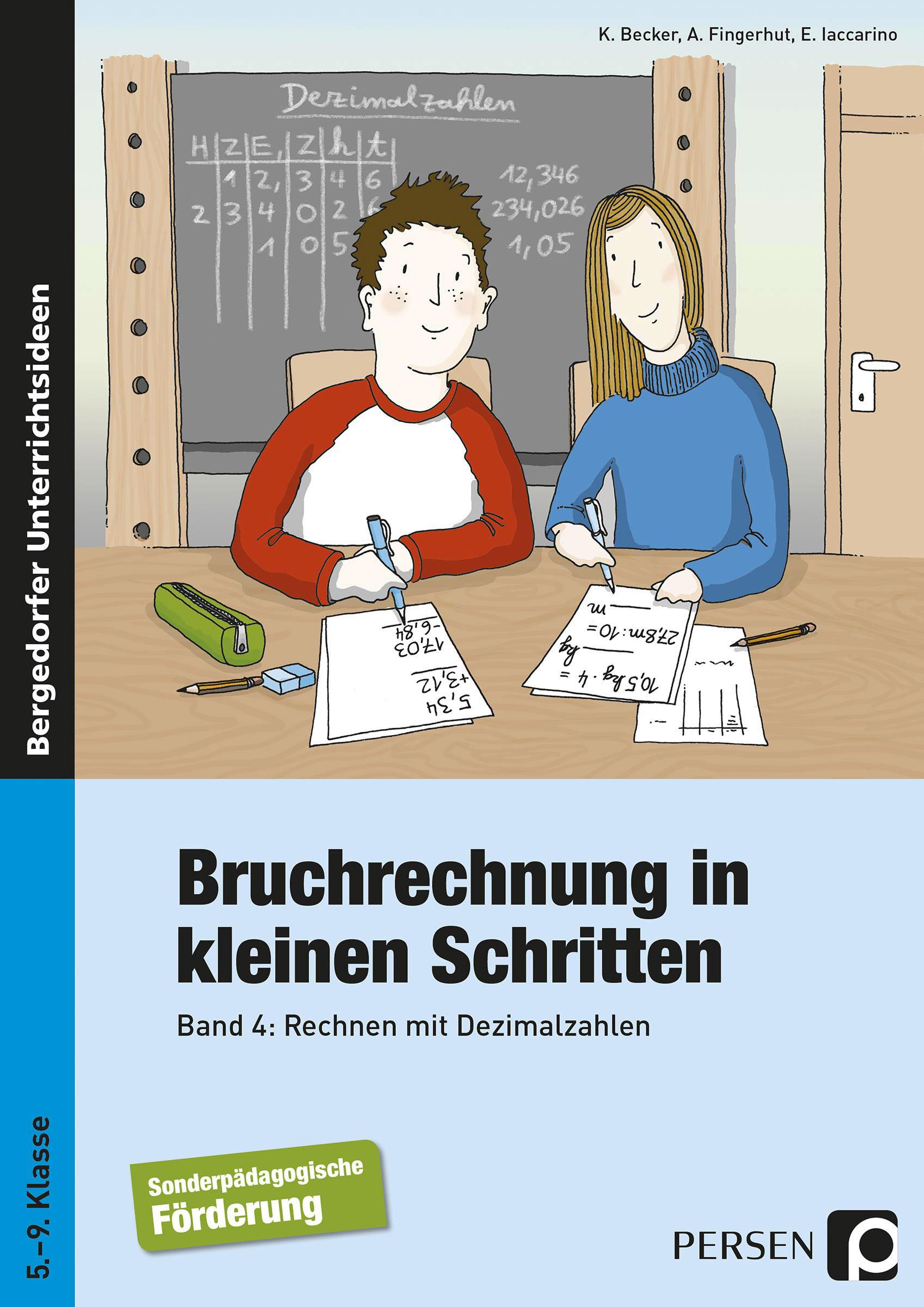 Vorderes Coverbild Bruchrechnung in kleinen Schritten 4