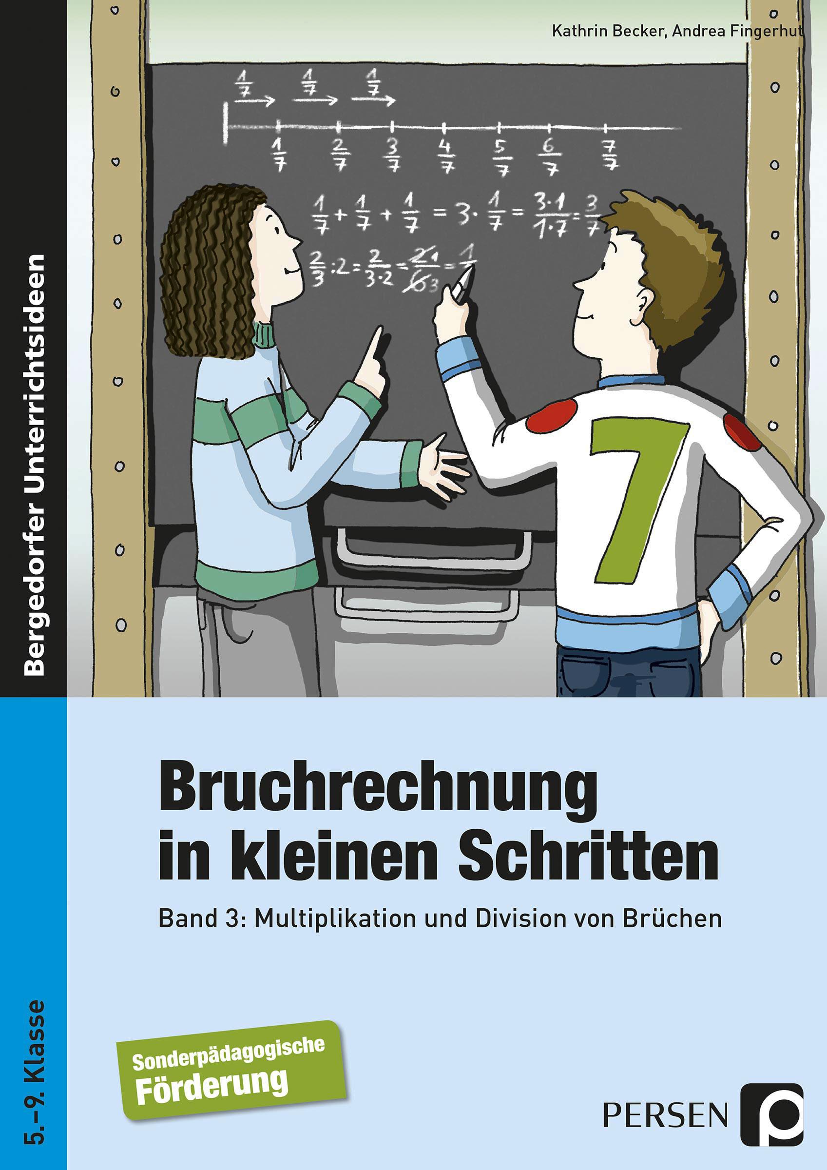Vorderes Coverbild Bruchrechnung in kleinen Schritten 3