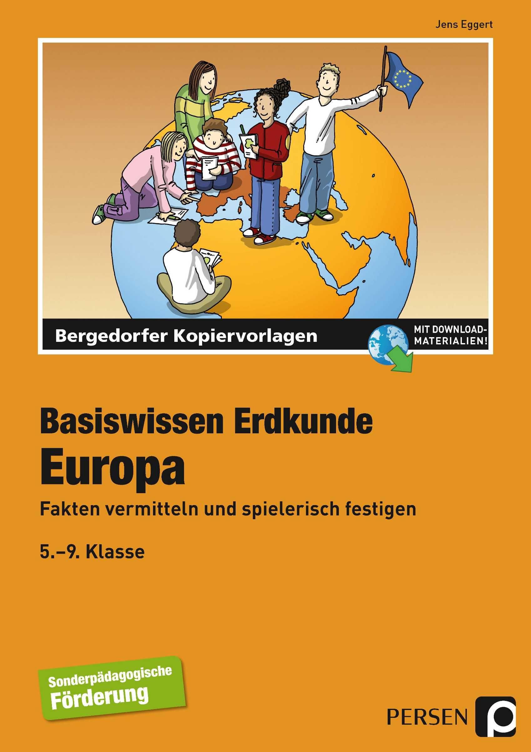 Vorderes Coverbild Basiswissen Erdkunde: Europa
