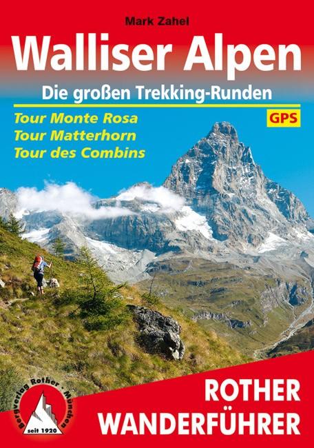 Vorderes Coverbild Walliser Alpen. Die großen Trekking-Runden