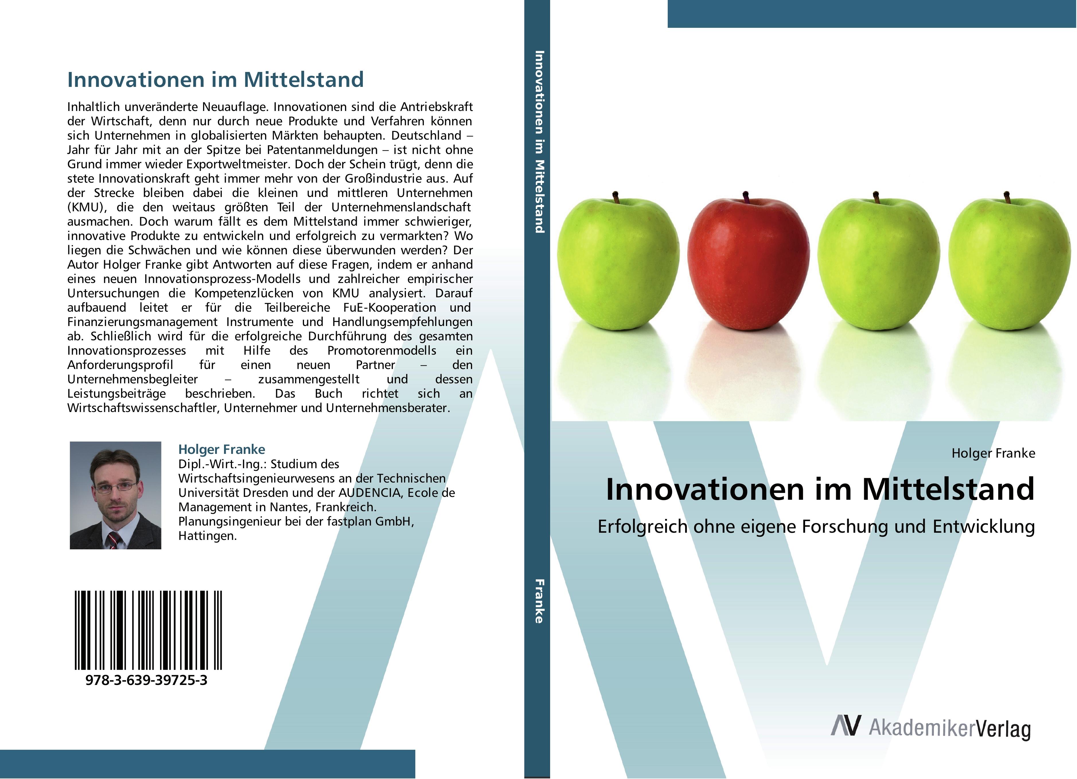 Vorderes Coverbild Innovationen im Mittelstand