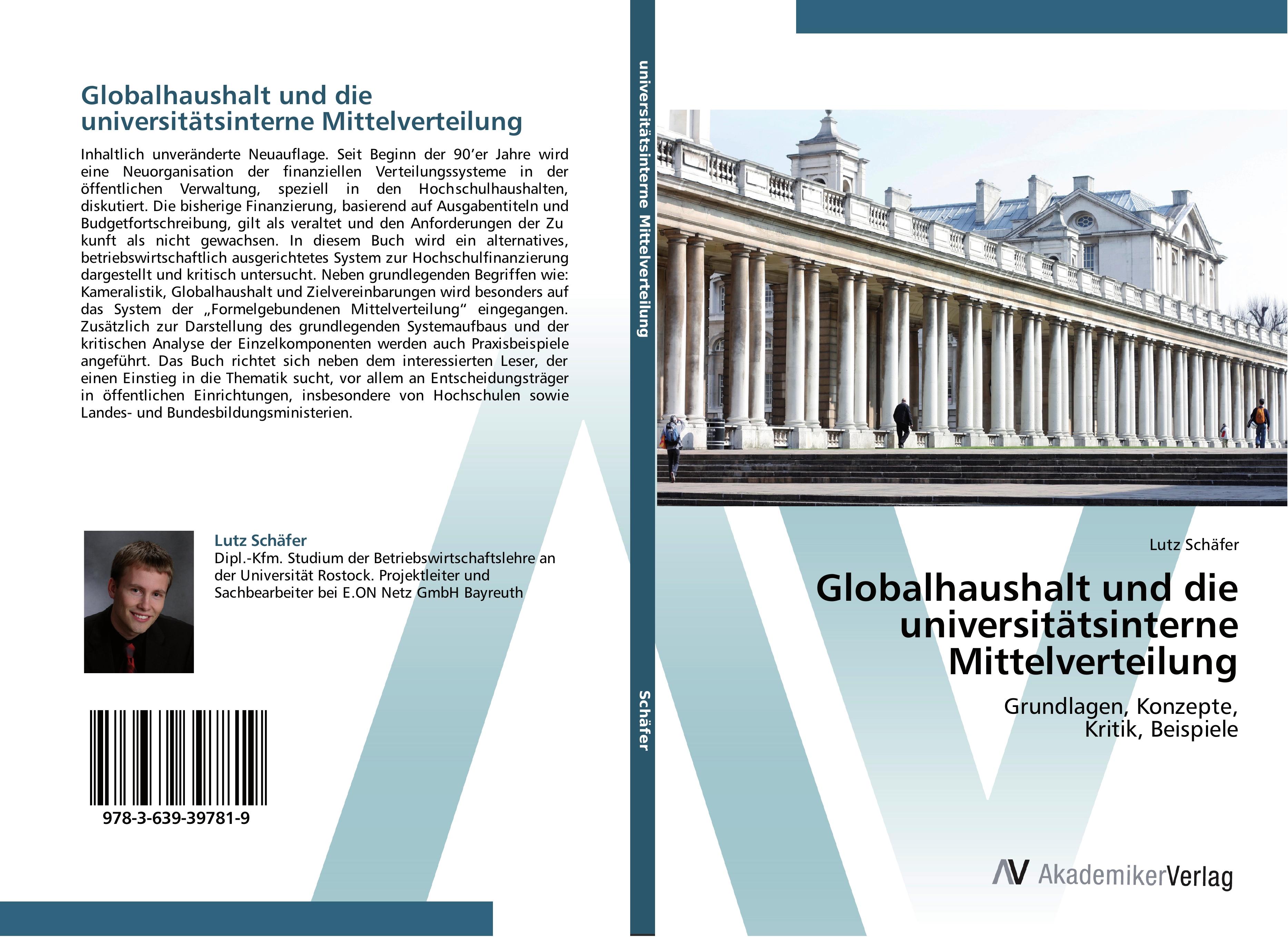 Vorderes Coverbild Globalhaushalt und die universitätsinterne Mittelverteilung