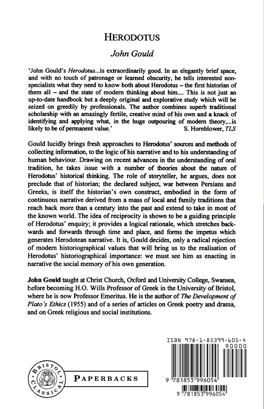 Rückseitencover Herodotus