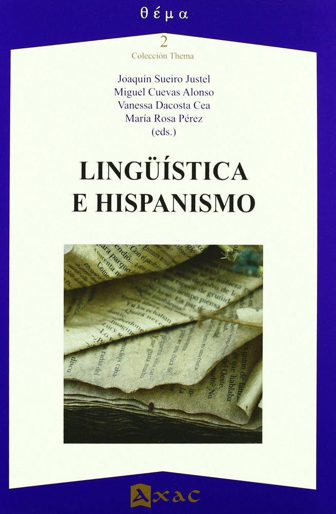 Vorderes Coverbild Lingüística e hispanismo