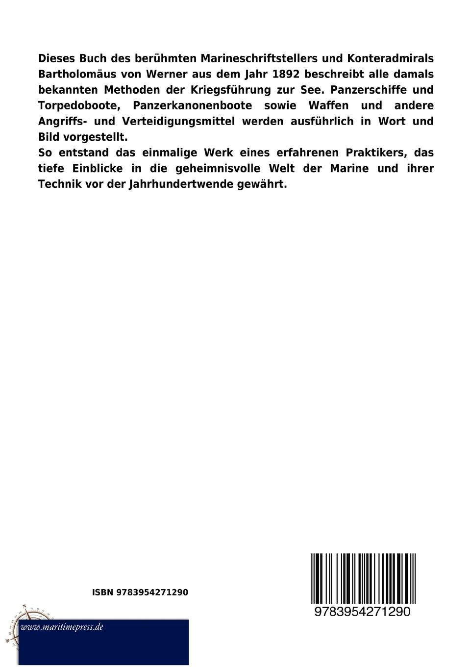 Rückseitencover Die Kampfmittel zur See