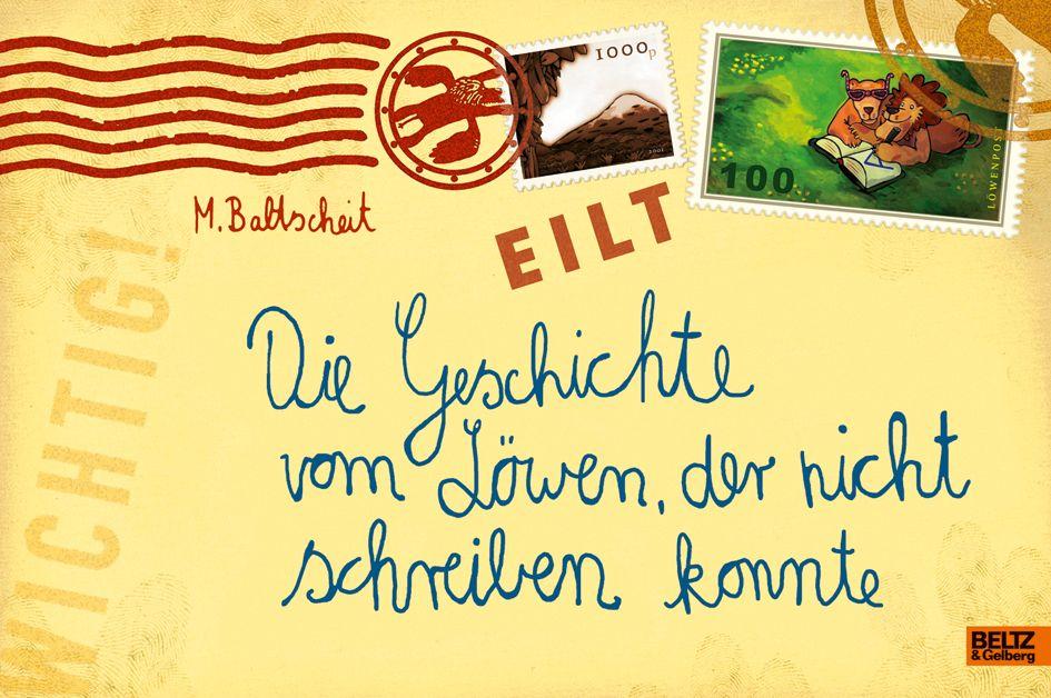 Vorderes Coverbild Die Geschichte vom Löwen, der nicht schreiben konnte