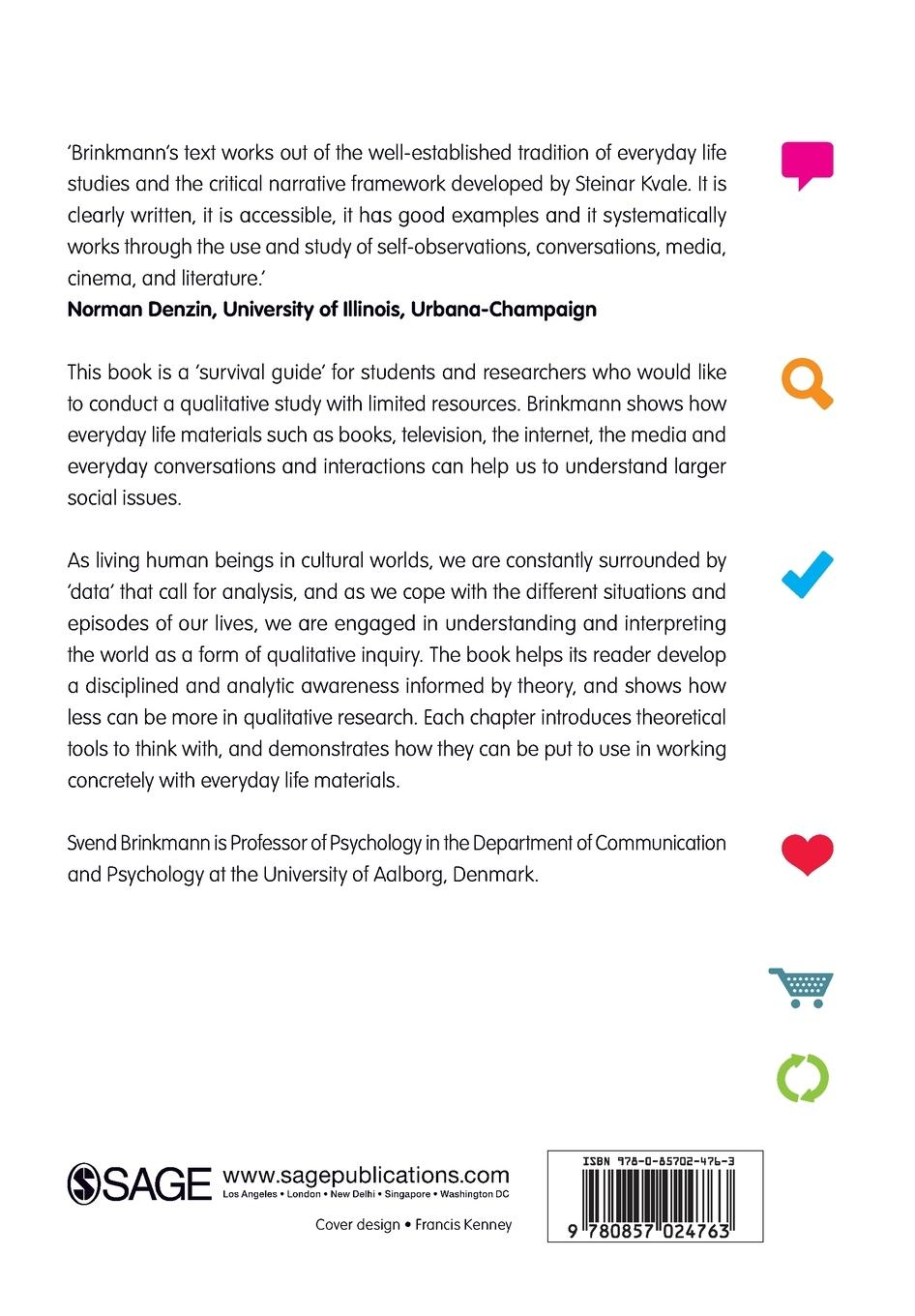 Rückseitencover Qualitative Inquiry in Everyday Life