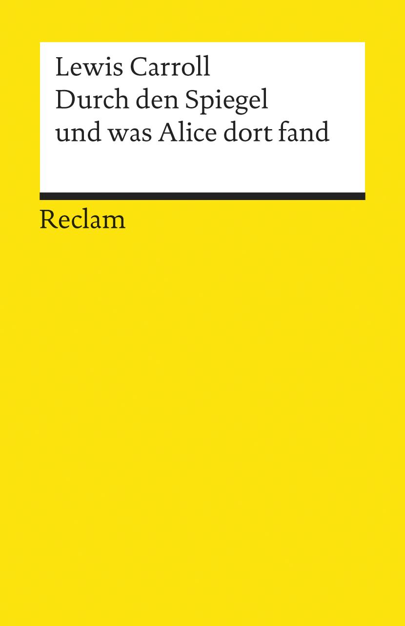 Vorderes Coverbild Durch den Spiegel und was Alice dort fand