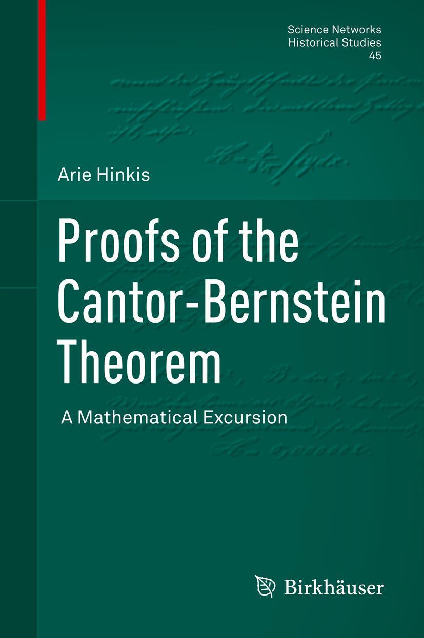 Vorderes Coverbild Proofs of the Cantor-Bernstein Theorem