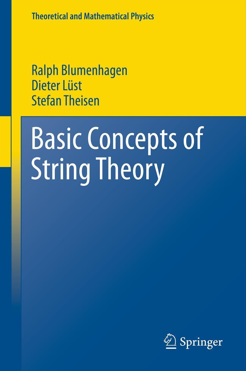 Vorderes Coverbild Basic Concepts of String Theory