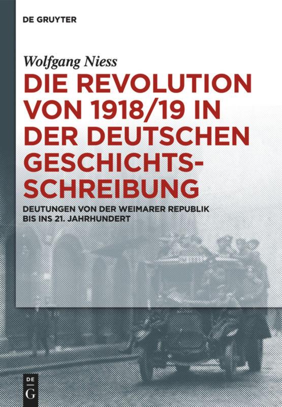 Vorderes Coverbild Die Revolution von 1918/19 in der deutschen Geschichtsschreibung