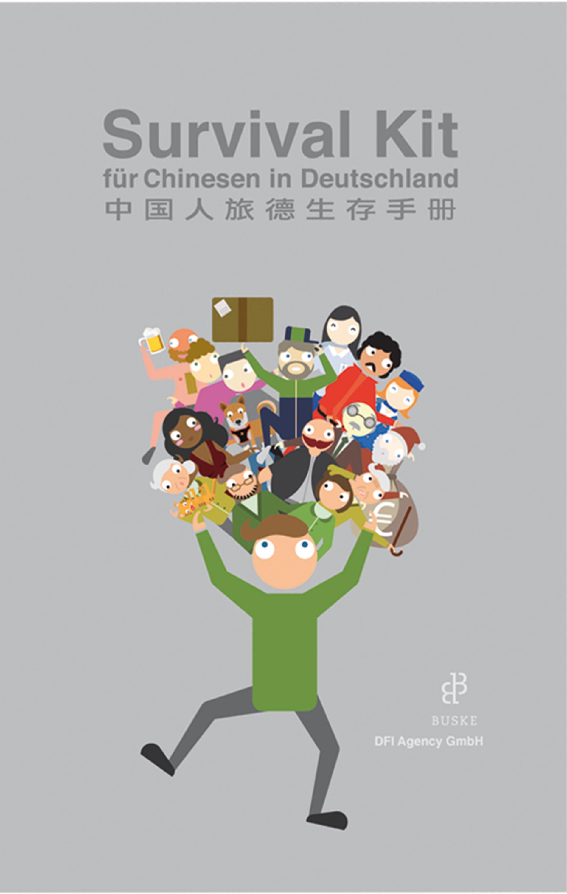 Vorderes Coverbild Survival Kit für Chinesen in Deutschland