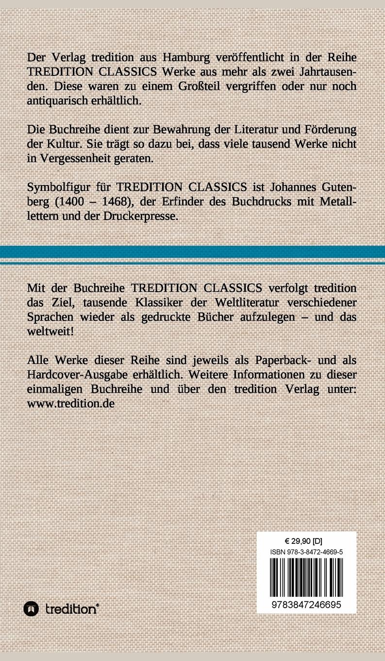 Rückseitencover Das Gut Stepantschikowo und seine Bewohner