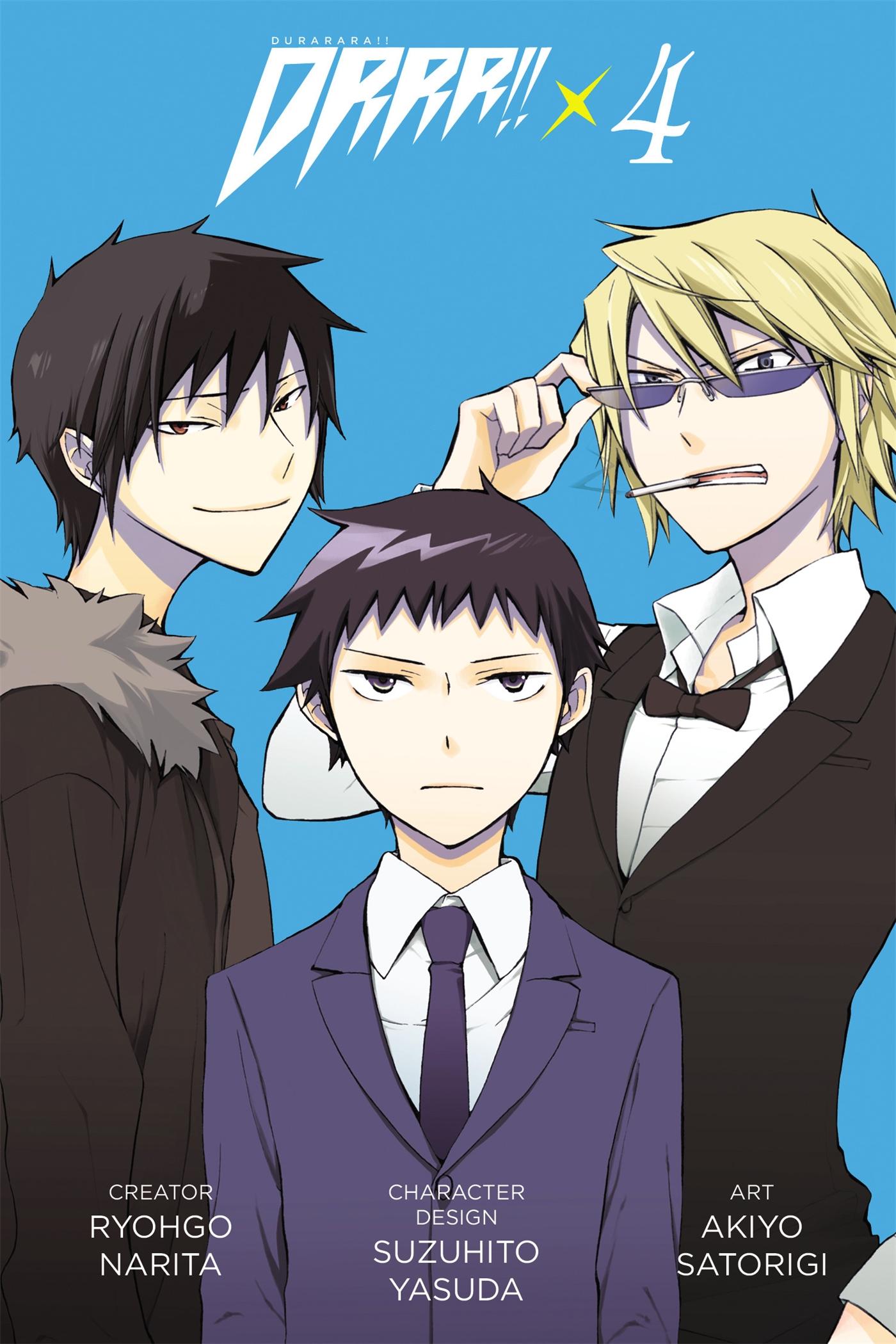 Vorderes Coverbild Durarara!!, Volume 4
