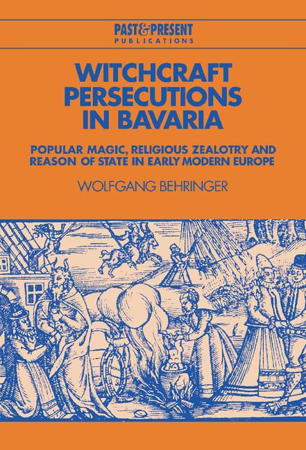 Vorderes Coverbild Witchcraft Persecutions in Bavaria